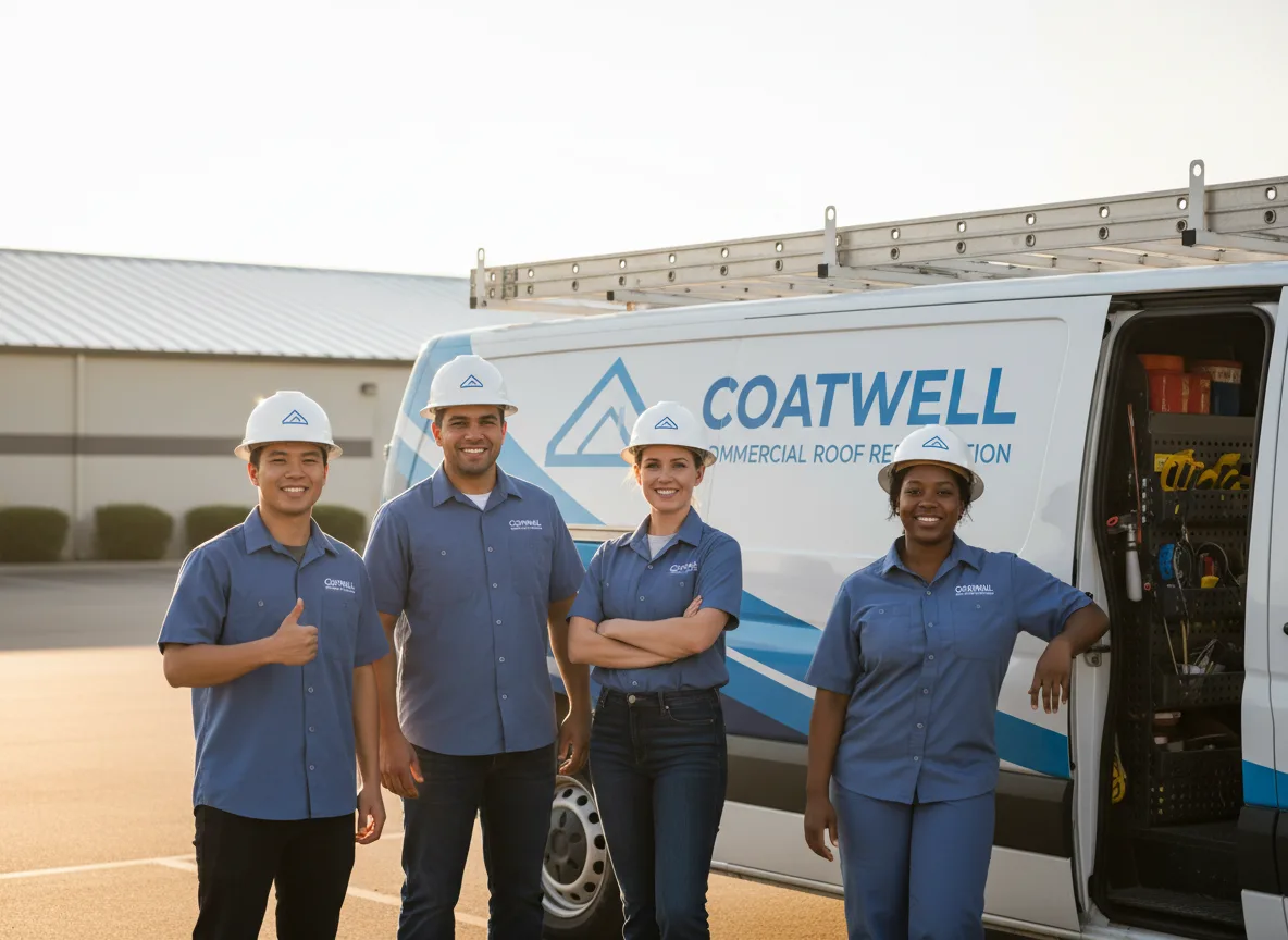 Commercial roof coating company in Jewett, TX
